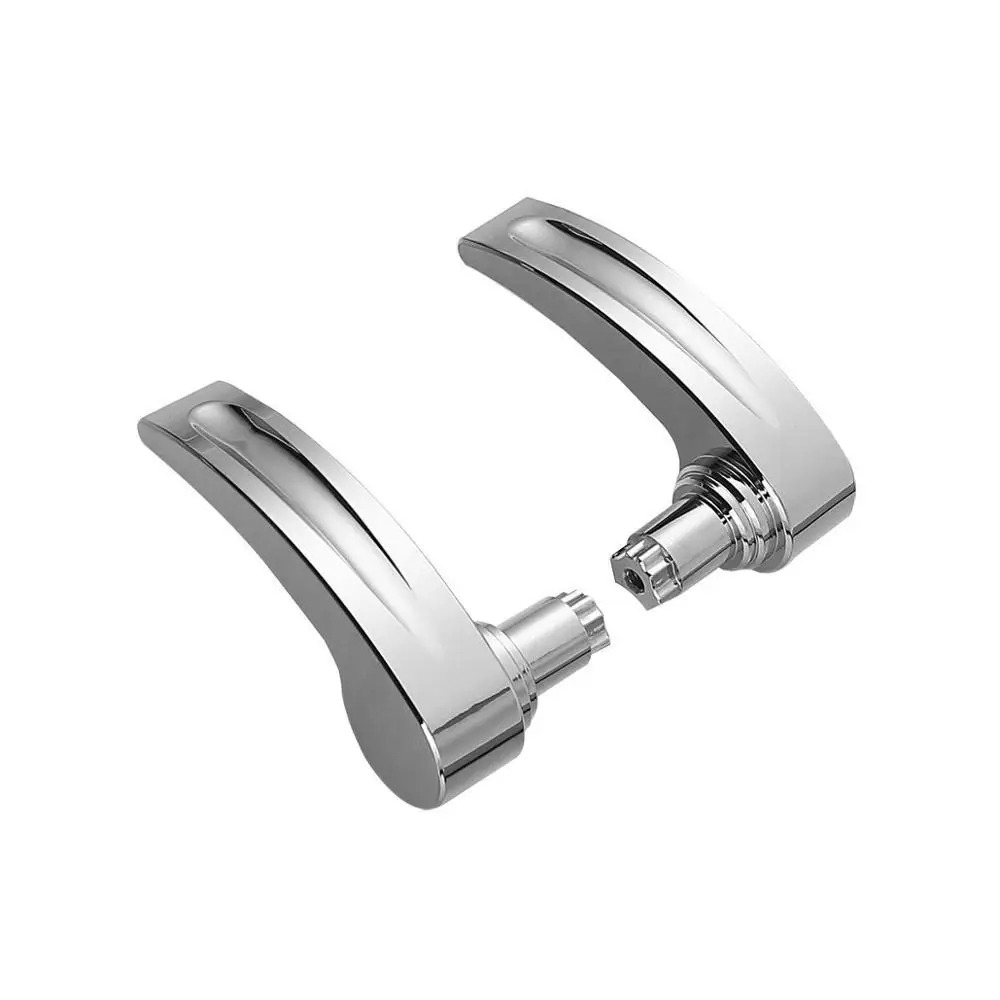 Мотоциклетный черный/Хромированный мешок сиденье подъемник крышки для Harley Touring