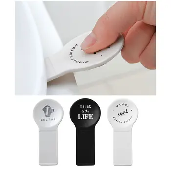 

Household Bathroom Convenient Toilet Cover Device Toilet Convenient Uncovering Device Labor-Saving Toilet Cover Device