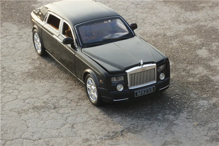 Zhenwei Rolls-Royce модель автомобиля из сплава 1:24 Phantom модель автомобиля мальчик литье под давлением звук и свет и оттягивающаяся назад модель с подарочной коробкой