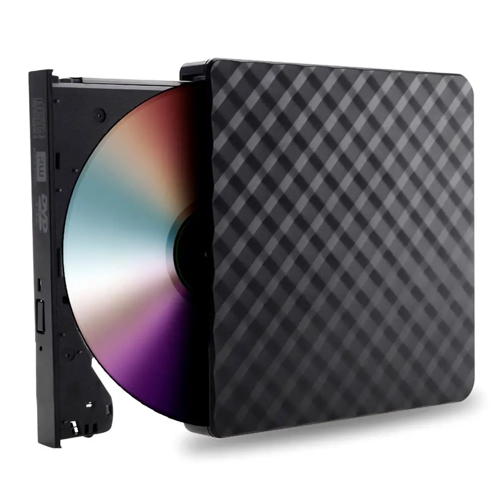  USB 3.0 External DVD Burner Writer Recorder DVD RW Optical Drive CD/DVD ROM Player MAC OS Windows X