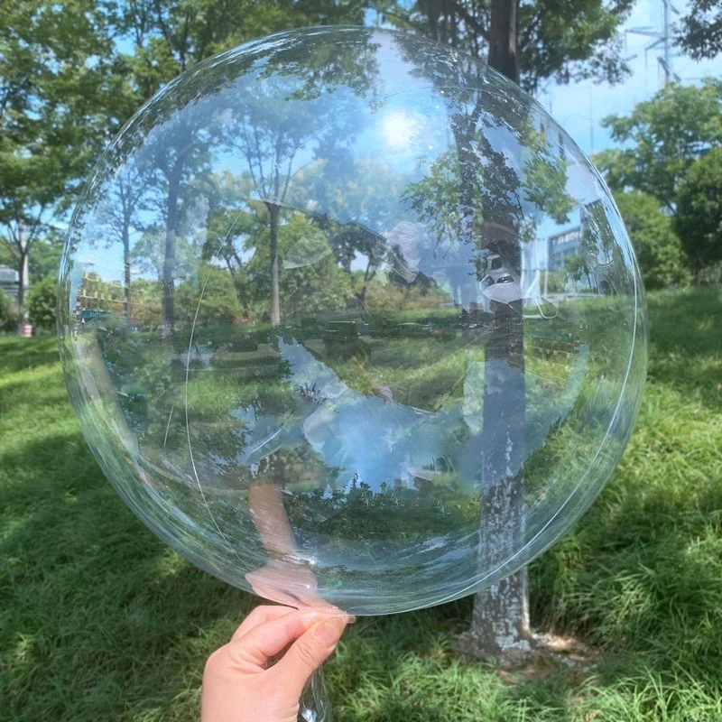 10pcs 10-36inch Transparent Bobo Ballons Christmas Wedding Birthday Party Bubble Balloon Decorations Clear Globes Helium Baloons