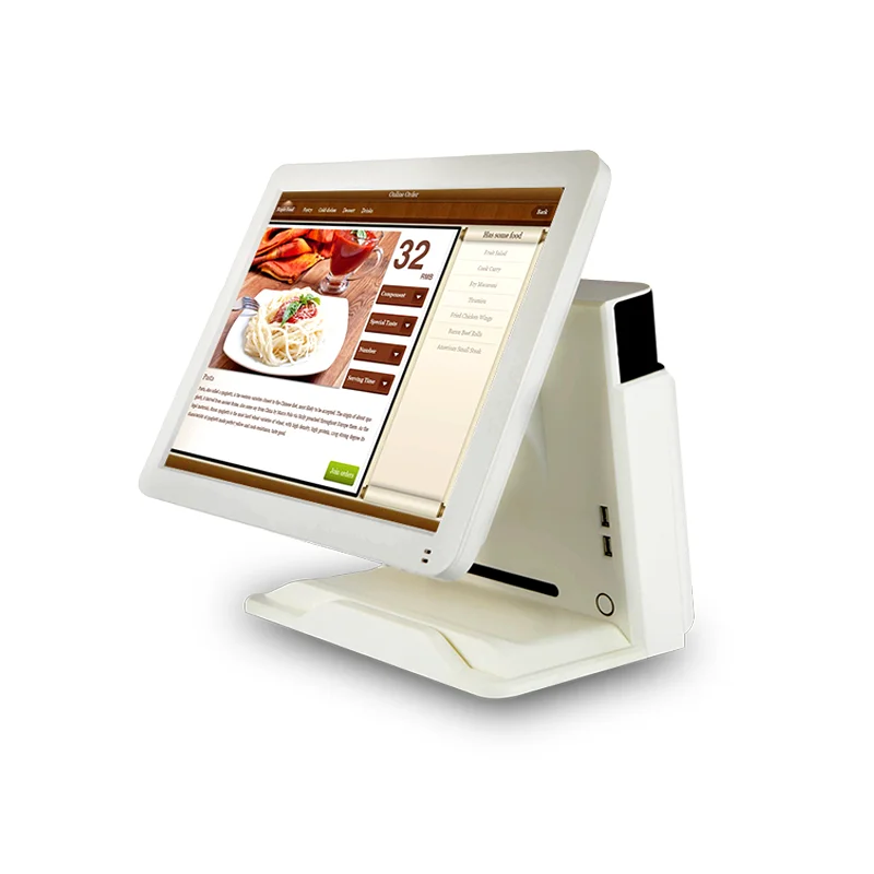 Pos-система ЖК-дисплей с сенсорным экраном pos-терминал для супермаркета