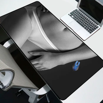 

Yuzuoan Custom 90X40 Oversized Logo Game MousePad Comfort Rubber Sturdy CarpetMat Lock-edge Keyboard Computer Desk Mat Universal