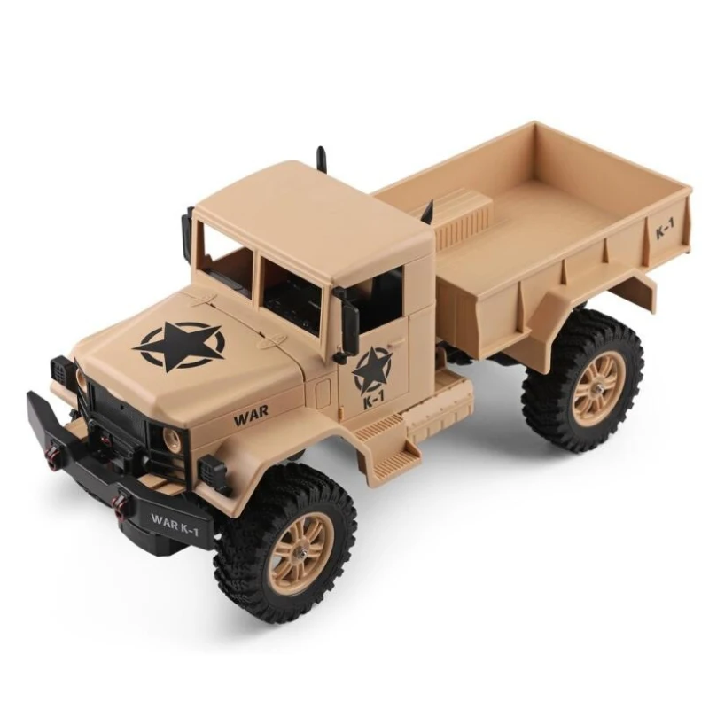 Большой размер вездеход 4WD электрический RC военный автомобиль 1:12 2,4G высокоскоростной пульт дистанционного управления автомобиль RC внедорожный автомобиль детские игрушки для детей - Цвет: Цвет: желтый