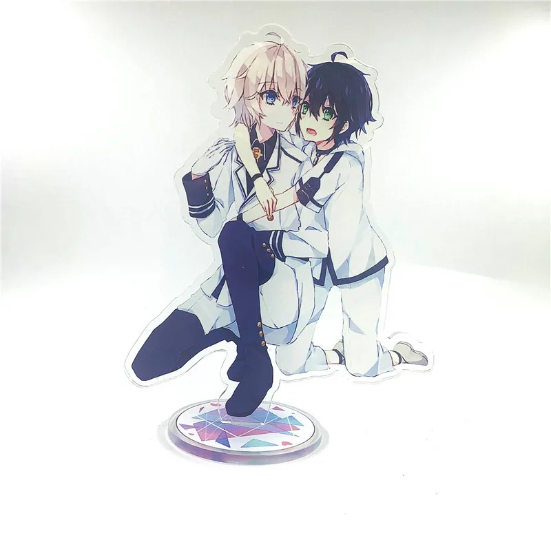 Серафим конца Owari no Seraph Yuichiro Hyakuya Mikaela фигурка на акриловой подставке стол Декор Коллекция Модель игрушки Косплей Кукла