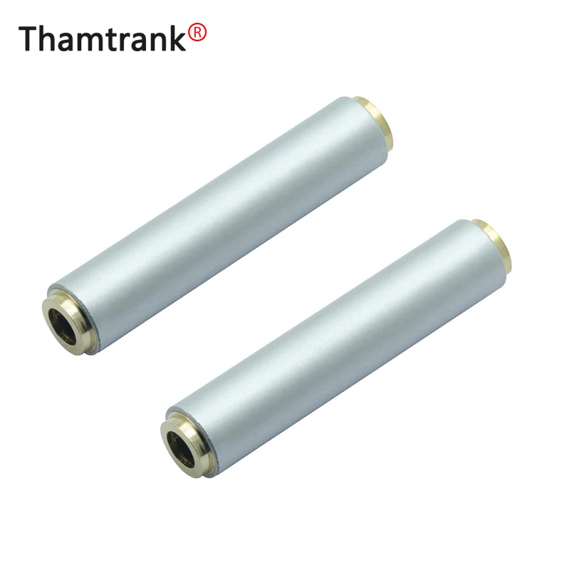 Новый дизайн металлический чехол 3 5 мм гнездо для разъема Расширенный аудио разъем наушников DIY прямой