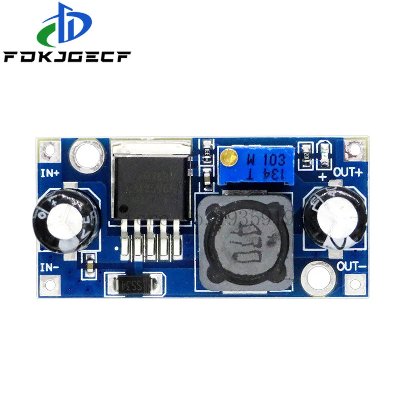 50Pcs Dip Dc-Dc Buck Converter Step Imbottiture Modulo Lm2596 Di Alimentazione In Uscita 1.25V-30V