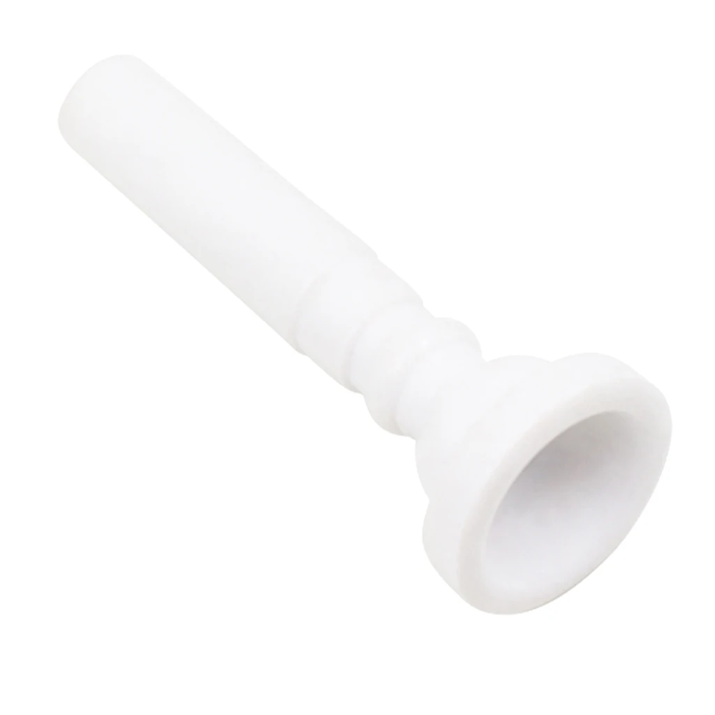 High Quality ABS Plastic Trumpet Mouthpiece 7C Size Trumpet Instrument Accessories Black/White