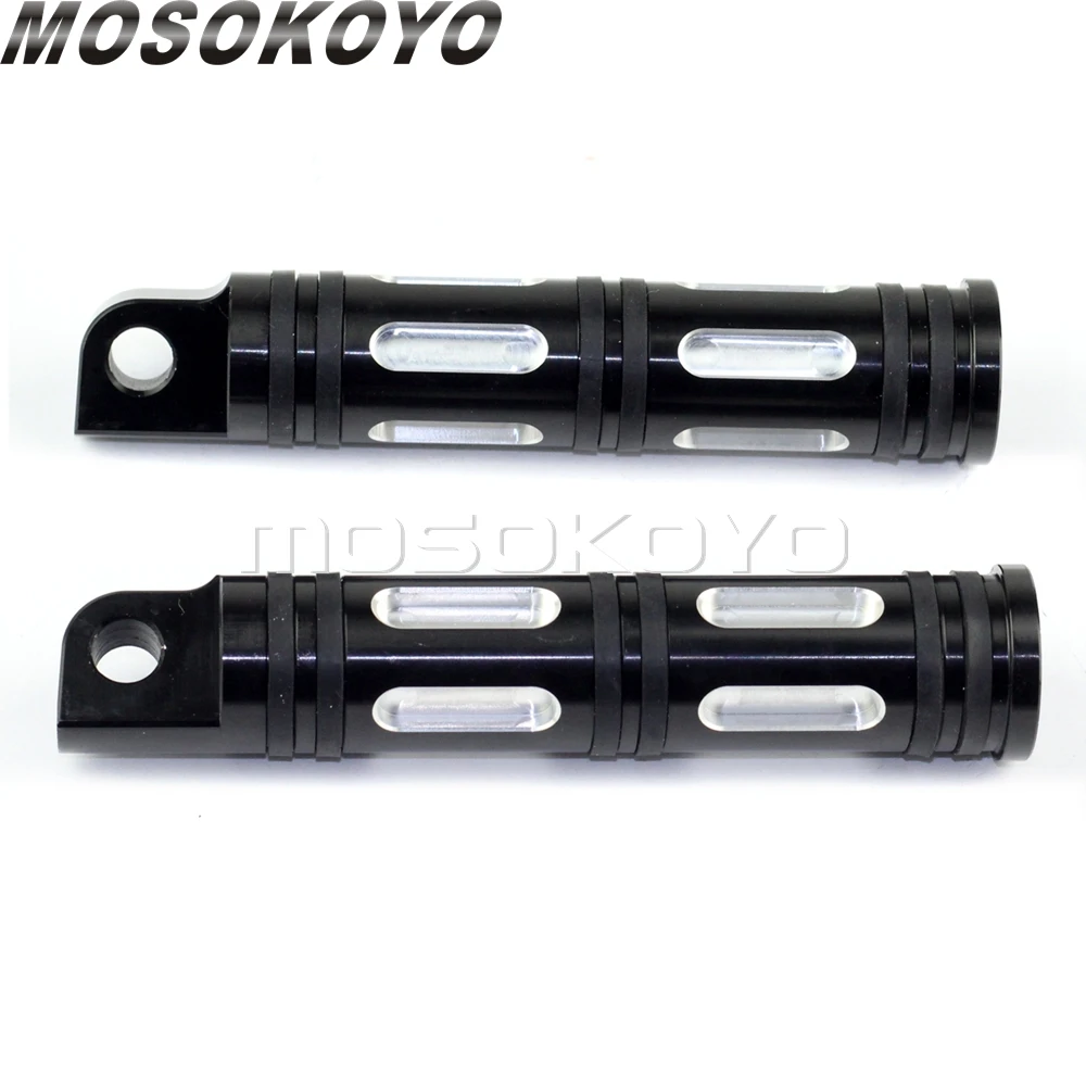 2 шт. Мотоцикл CNC подножка мужской крепление Foopeg подножки для Harley Sportster Dyna Street Bob пользовательские Softail Fat Boy Touring
