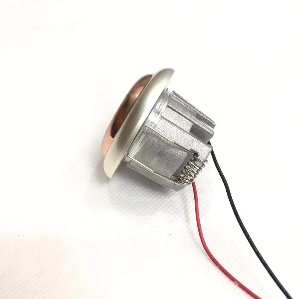 10 единиц 3 W светодиодный мини Einbauleuchte круглым verstellbarer черно-белую пятно Deckenlampe 220 V светодиодный-Schrankleuchte