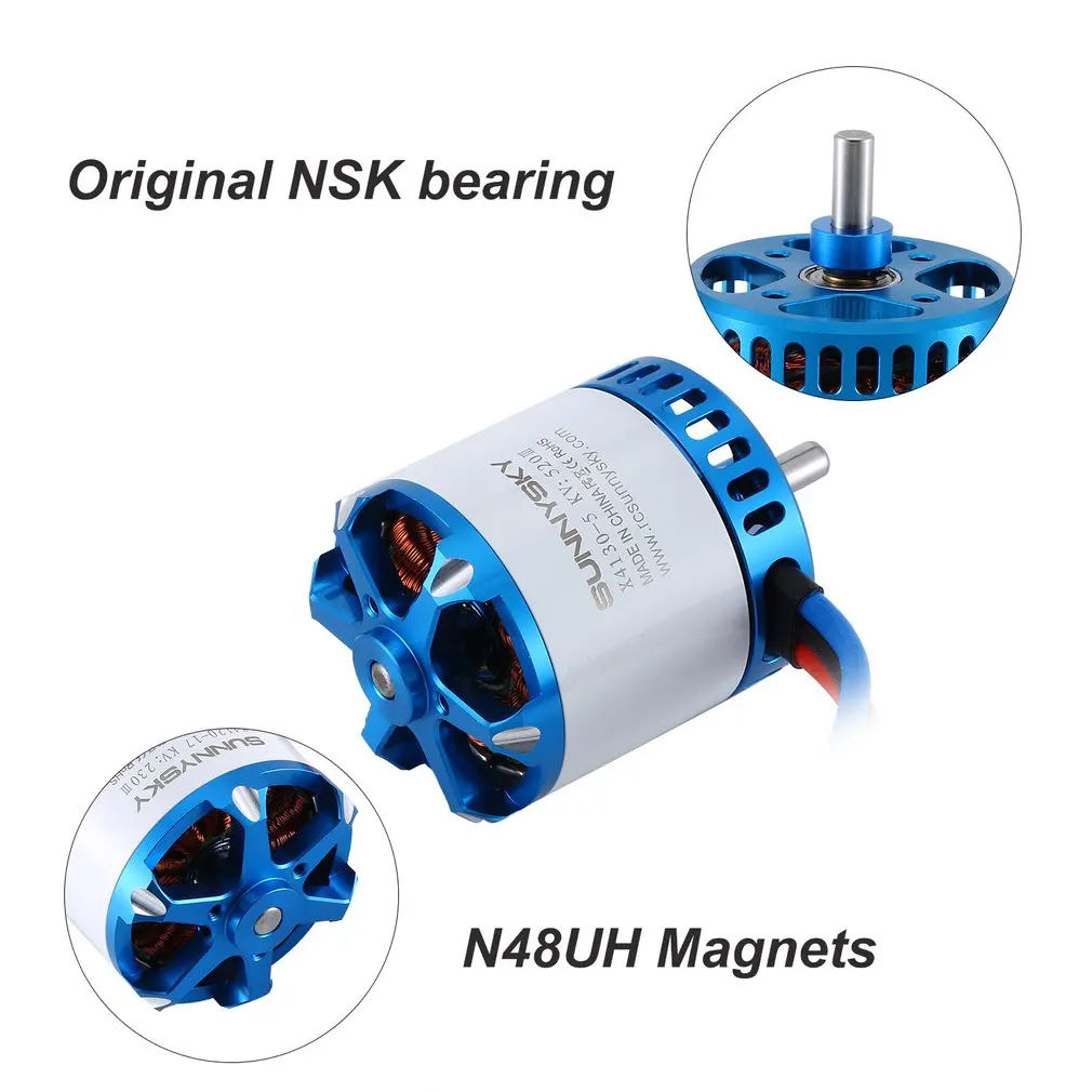SUNNYSKY X4130 III 380KV/520KV бесщеточный двигатель для неподвижного крыла 3D RC Дрон Вертолет Самолет Запчасти Аксессуары