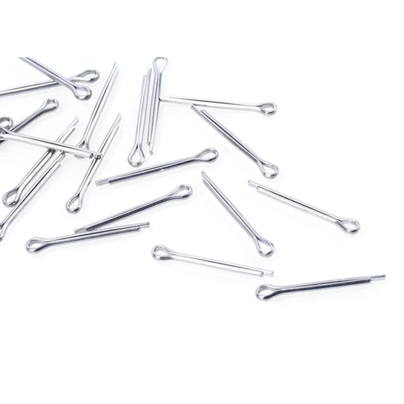 RISK Bicycle Disc Brake Pads Lock Pin Stainless Steel Split Pin Bike Brake Pad Fixing Bolts 4cm Cotter Road/MTB Disc bicycle disc brake pads,brake pads,bike brake pads