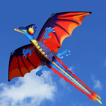 

1 Pcs Flying Kite 3D Parrot Kite Toy Fun Outdoor Flying Activity Game Children Toy Beach Sports Polyester Material Outdoor Toys