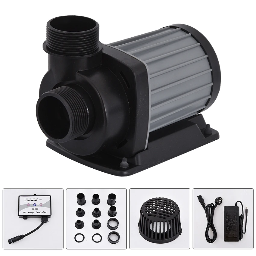 

1PC DCT-12000 85W pump adjustable external gearbox Aquarium Marine Freshwater Controllable Water Pump 12000L / H 220V