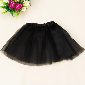 

2020 New Baby Girl Clothes black Tutu Skirt Kids Princess Girls Skirt Pettiskirts Birthday Party Kawaii Skirts