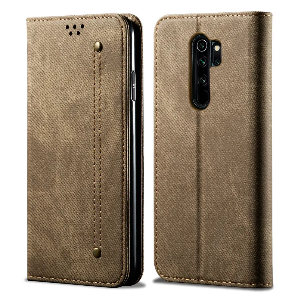 Redmi Note8 8Pro, защитный чехол, роскошный однотонный тканевый кожаный кошелек для Xiaomi Redmi Note 8, флип-чехол, чехол для Redmi Note 8 Pro