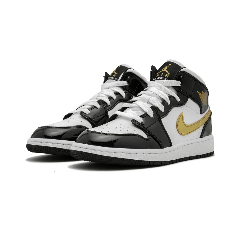 Nike Air Jordan 1 оригинальная обувь для детей Новое поступление детская Баскетбольная обувь удобные спортивные кроссовки# BQ6931-007