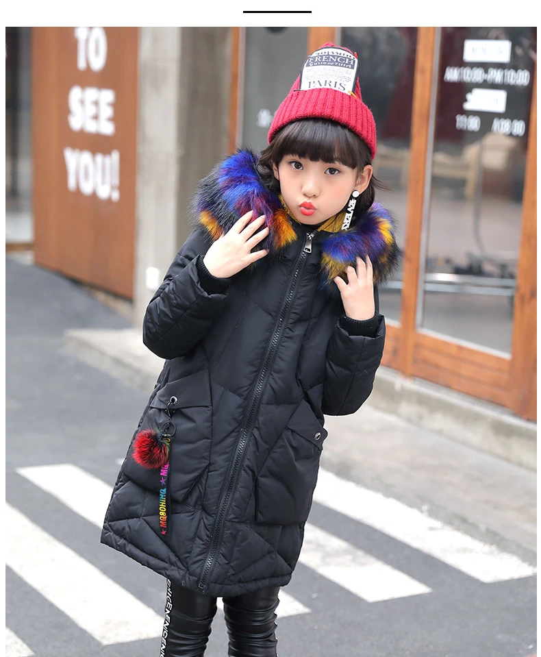 05女童彩色毛领羽绒服_17