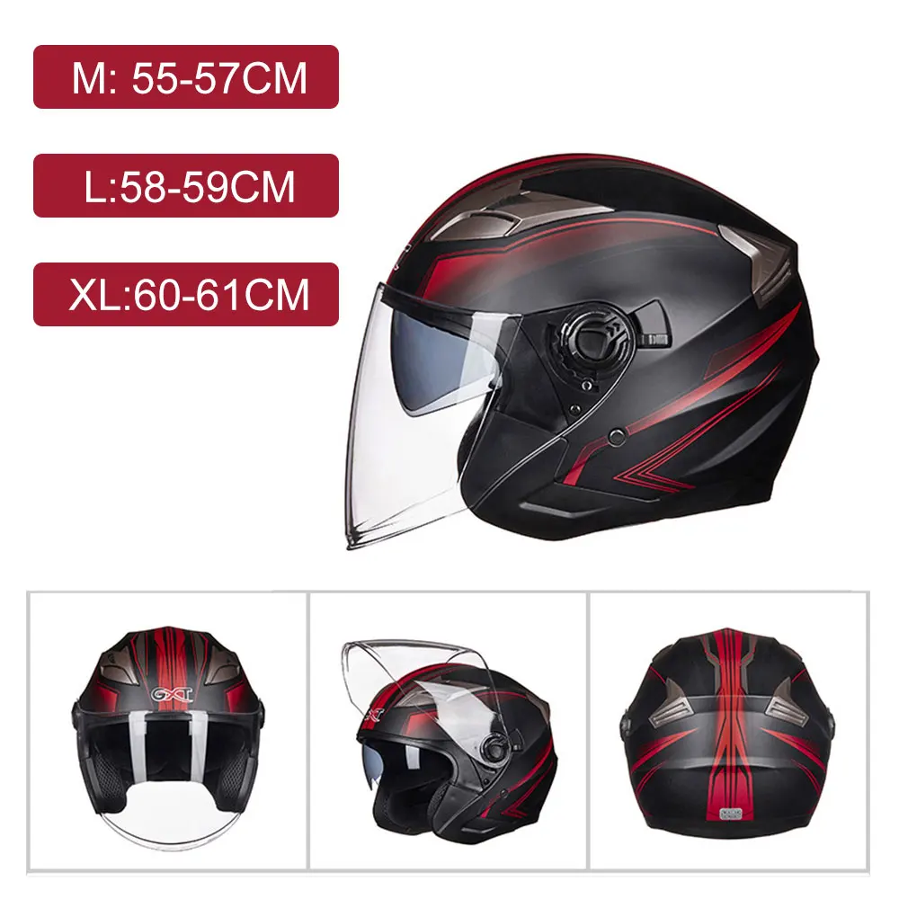 Vehemo Racing Helmet Safety Hat Motorcycle Comfortable Removable Lining Sports Crashworthy