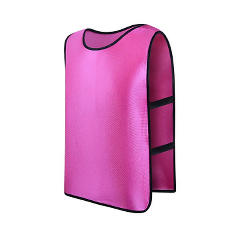 Hot Pink Команда спортивные тренировочные жилеты Футбол Баскетбол молодежи взрослых кофта-передничек - Цвет: Hot Pink