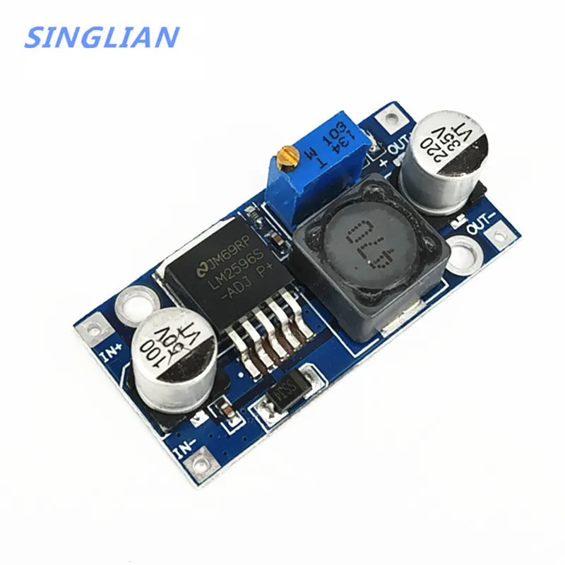 

LM2596 Voltage Regulator DC-DC step-down Power Module 3A Adjustable step-down Module LM2596S 24V To 12V 5V 3V