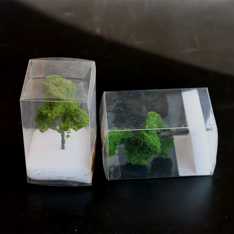 Миниатюрная модель 1: 87 HO масштабная сосна сцена модель DIY производство расходные материалы для поезда песка настольного здания