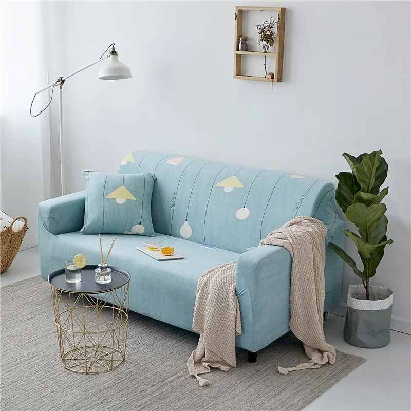 

Modern Elastic Sofa Cover Tight Wrap All-inclusive Couch Cover Sofa Slipcover Furniture Protector for Living Room 1/2/3/4 Seater