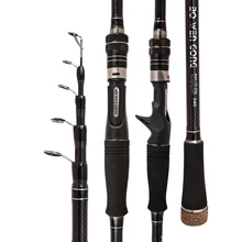 

OURBEST Telescopic Fishing Rod 1.8/2.1/2.4/2.7/3.0/3.3/3.6m HIGH CARBON Trout Travel Spinning Casting Float Bolognese 10-20G