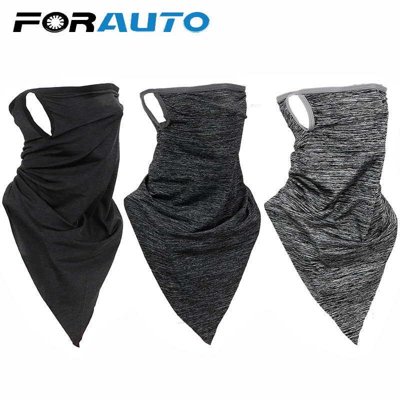 Велосипедная маска для лица Proctect с защитой от УФ лучей шейный капюшон половина