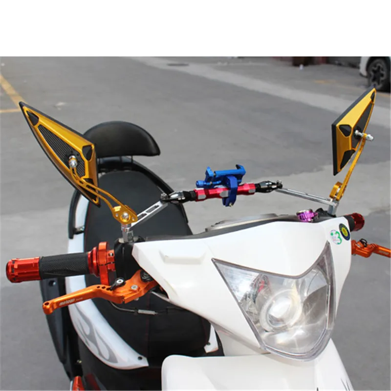 Гоночный мото rcycle боковые зеркала rbike часть ATV внедорожный для KTM 200 390 690 Duke dirt pit bike