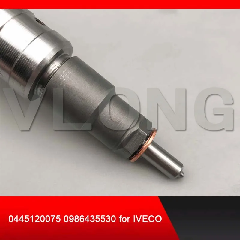 Дизель common rail топливный инжектор 0445120075 0 445 120 075 0986435530 для IVECO