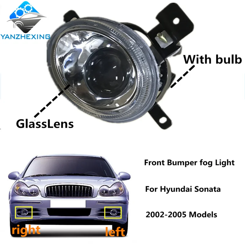 Brand New Superior Quality Front Bumper Fog Light Foglight Left And Right For HYUNDAI Sonata 2002 2003 2004 2005 Front Fog Lamp