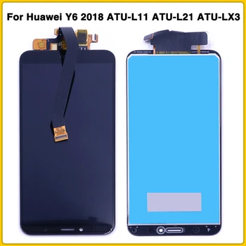 

new Y6 2018 LCD touchscreen For Huawei Y6 2018 ATU-L11 ATU-L21 ATU-LX3 5.7" LCD DIsplay Touch Screen panel Digitizer Assembly