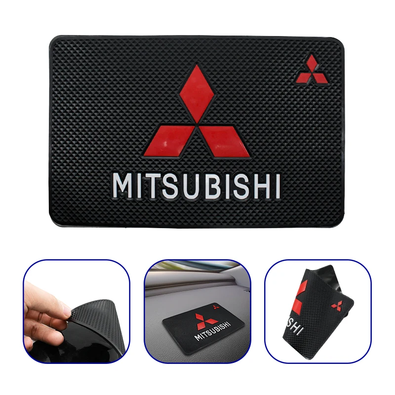 Нескользящий коврик из ПВХ для приборной панели гелевый липкий автомобиля