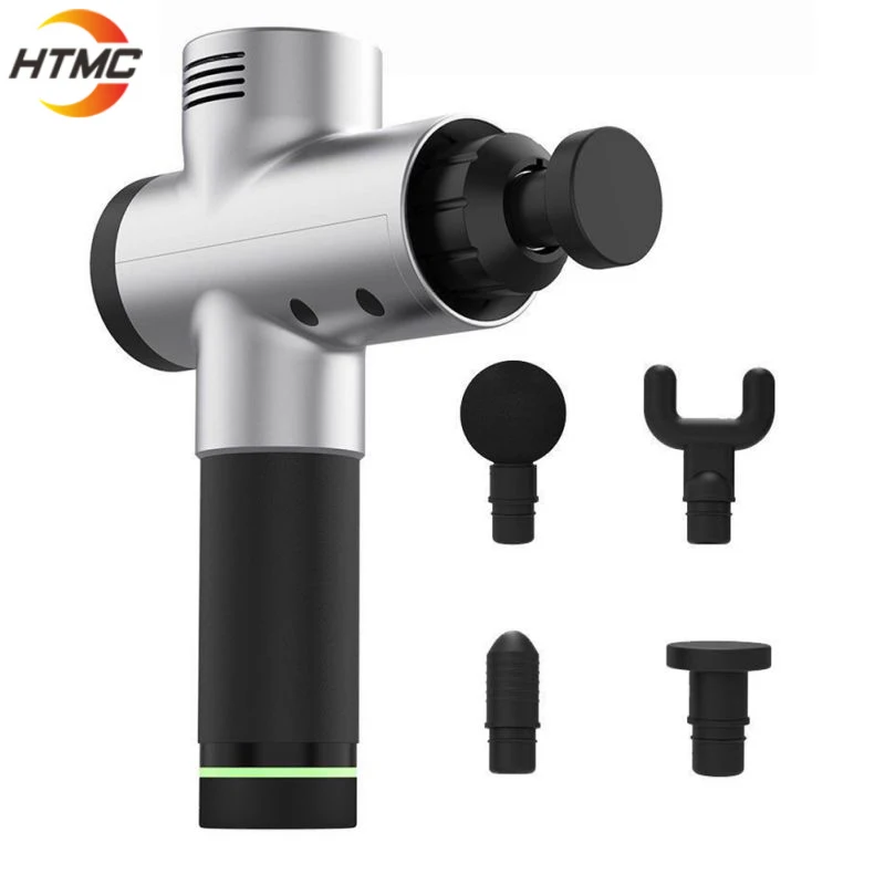 

Electric fascia gun massage gun muscle relaxer massager shock gun movement recovery fascia grab Tissue massage gun Fitness home