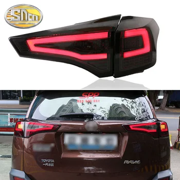 

Car LED Tail Light Taillight For Toyota RAV4 2013 - 2016 LED Rear Running Light + Brake Lamp + Halogen Reverse + Turn Signal