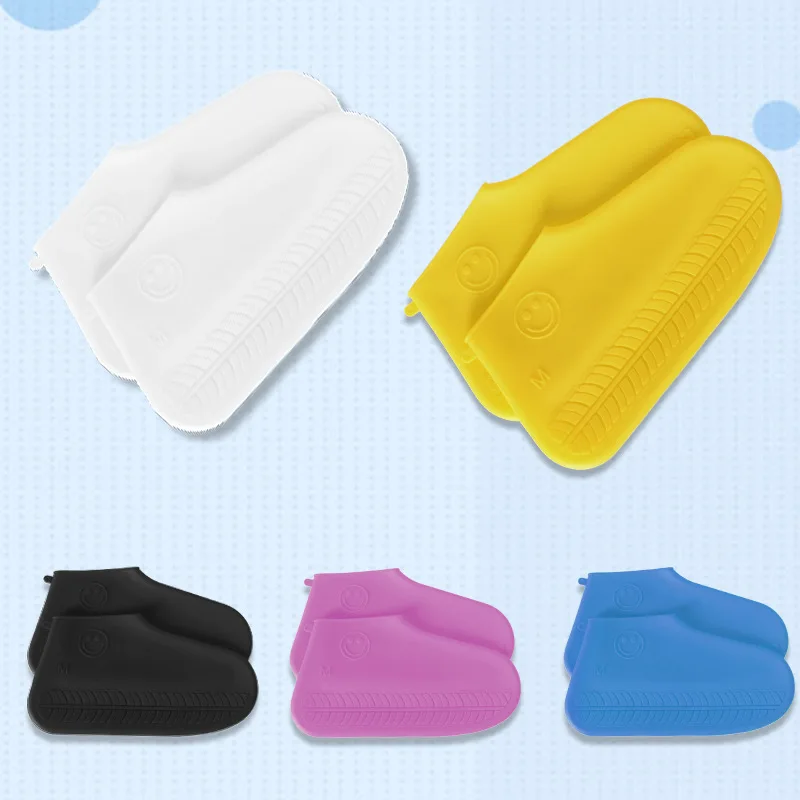 

Douyin Celebrity Style Useful Product Rainy Day Waterproof Transparent Shoe Cover PVC Shoe Cover Outdoor Anti-slip Silicone Shoe