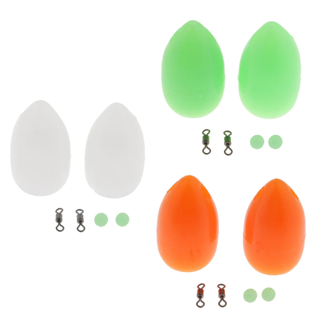 6pcs Floating Bombarda Float Long Distance Casting Lure Trout Pose Sbirolino