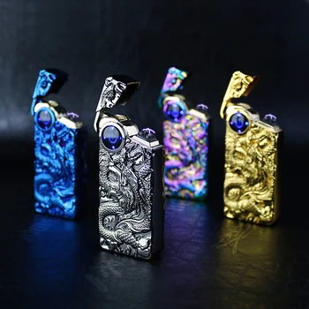 

Dropship Suppliers USB Electric Lighter Windproof Flameless Rechargeable Lighter Encendedores Creativos Smoking Accessories