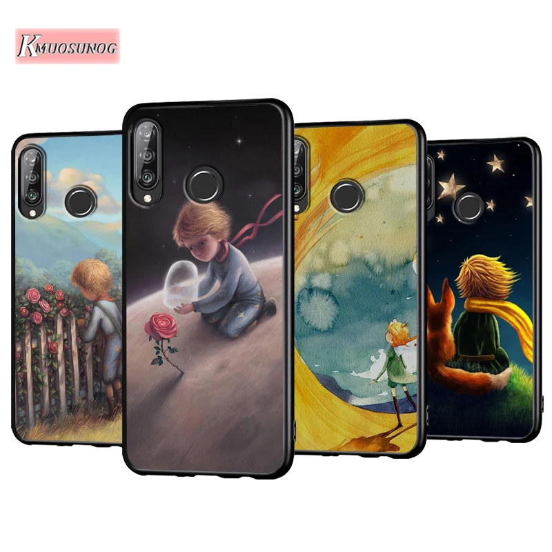 Милый Маленький принц лиса чехол для телефона с защитой от падения Huawei P30 P20 P40 Lite E