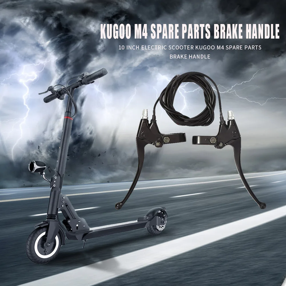 Electric Scooter Aluminum Alloy Brake Lightweight Element 1 Pair 10 inch Clutch Levers Decoration for Kugoo M4 | Спорт и развлечения