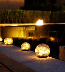 Lampe Led solaire imperméable, éclairage d'extérieur, luminaire décoratif, idéal pour une pelouse, un jardin, une cour ou un balcon 