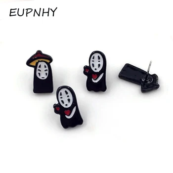 

EUPNHY Wholesale 20Pair No Face Man Anime Stud Earrings Prevent Allergy Piercing Earring Jewelry Accessories Bijoux