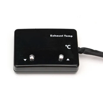 

12V Exhaust Gas Temp Gauge Digital Car LED With Sensor DC 12V Motorcycles