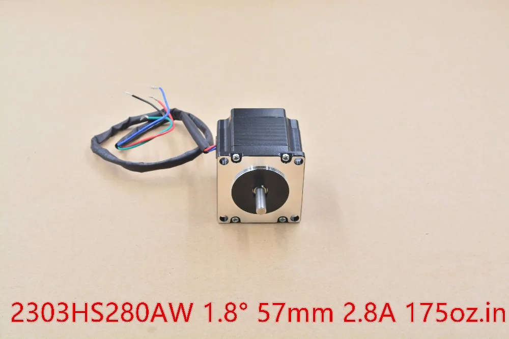 Шаговый двигатель 2303HS280AW 57 мм CNC nema23 1 8 градусов 175 а удерживающий крутящий момент