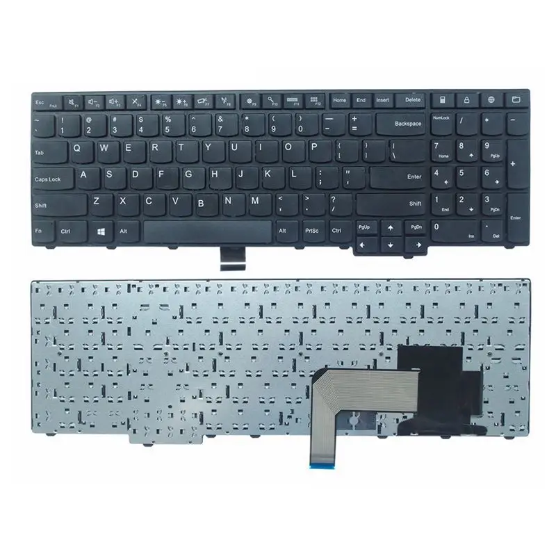 Teclado dos Eua para Lenovo Preto para Ibm para Thinkpad W541 sem Luz de Fundo Yaluzu Novo T540 T540p E540 W550 Series E531 L540 W540 - Imagem 4
