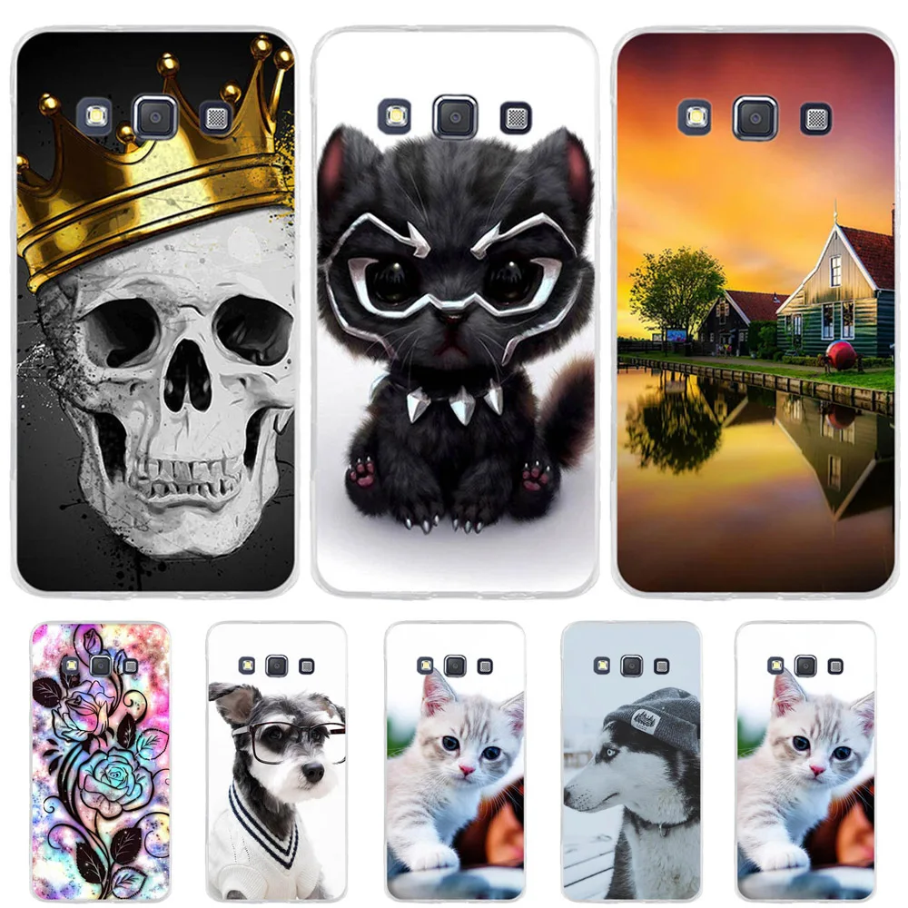 Чехол для Samsung Galaxy A3 2015 A300 A300F силиконовый чехол из ТПУ с кошкой чехлы телефонов |