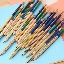 Crayon de couleur arc en ciel Durable, ensemble d'accessoires 4 en 1 pour dessin et peinture, 10 pièces