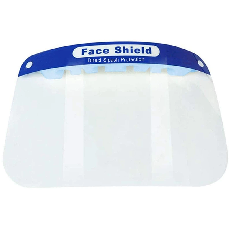 

50 Pcs Safety Face Shield,Full Face Protective Visor with Eye & Head Protection, Anti-Spitting Splash Facial Cover