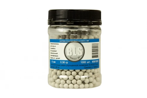 Balls BLS 0.36 GR. 1000 PCs White (bls-361000) | Спорт и развлечения